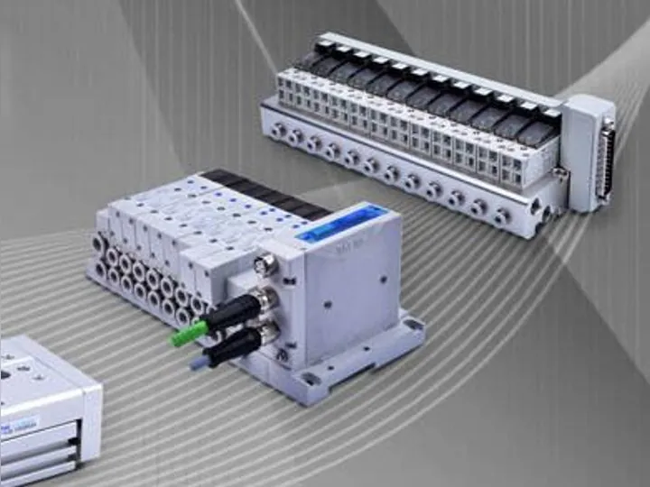 Airtac pneumatic valve manifolds with multi-station solenoid valve banks