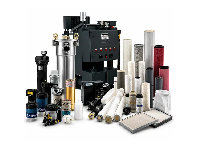 Parker hydraulic, air and process filter housings and replacement elements